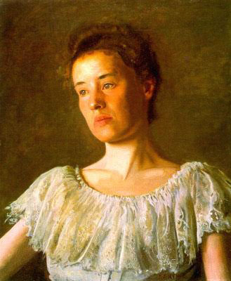 Alice Kurtz by Thomas Eakins.  Gandy Gallery -- gandygallery.com/art