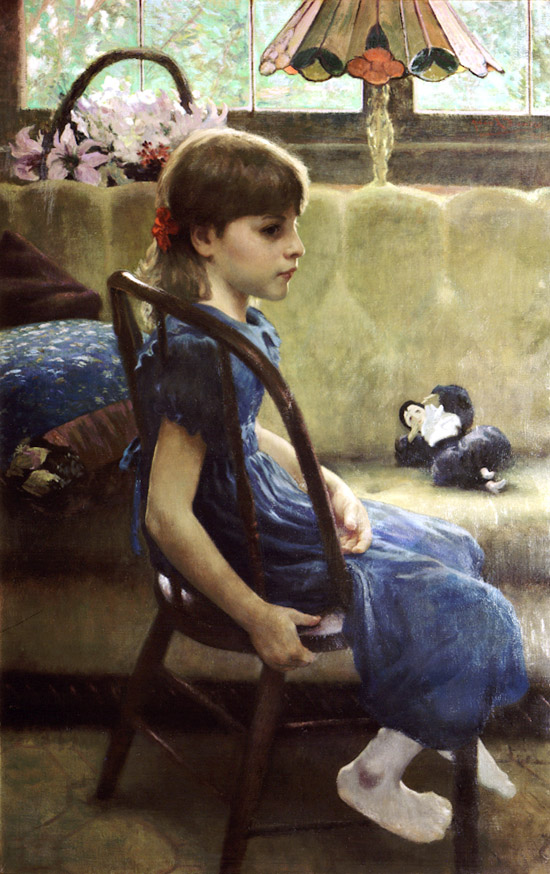 © Allan R. Banks, Girl In Blue